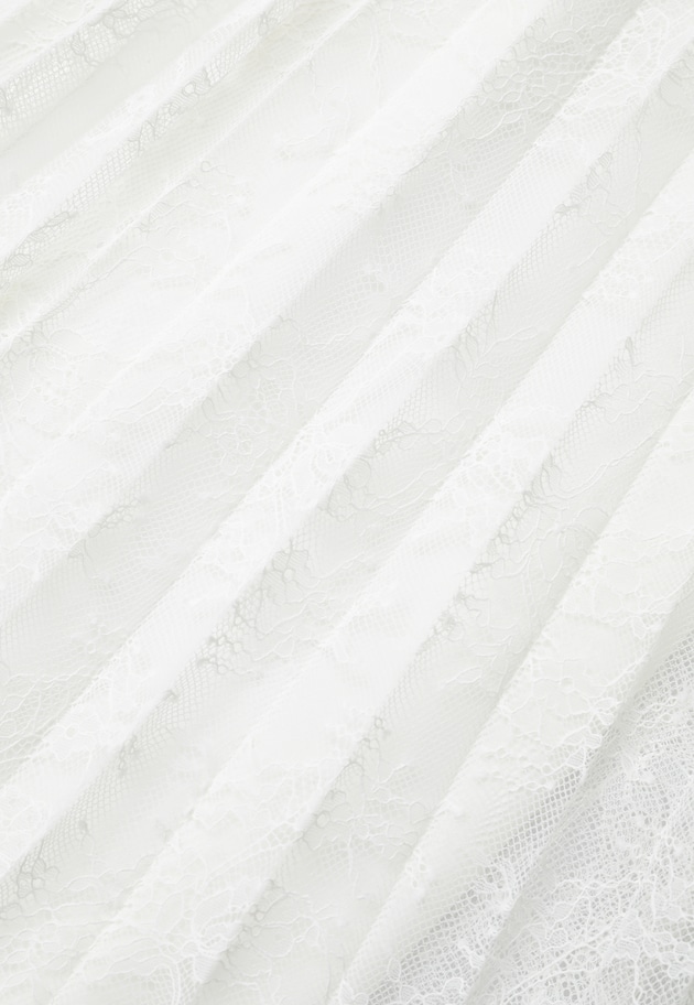 レースアコーディオンスカート 詳細画像 White 16