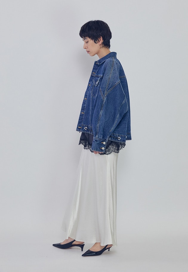 ドルマンデニムジャケット 詳細画像 Indigo 6