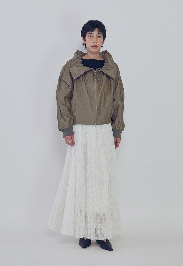 Gruppocinqueメモリーツイルブルゾン 詳細画像 Khaki 10