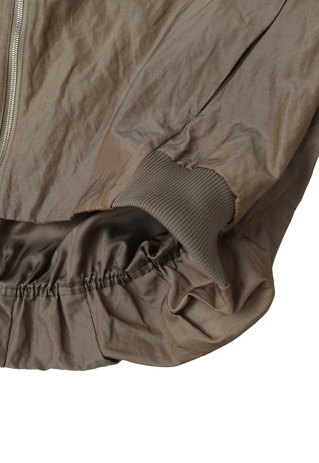 Gruppocinqueメモリーツイルブルゾン 詳細画像 Khaki 20