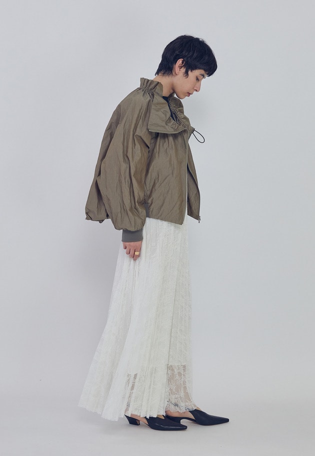 Gruppocinqueメモリーツイルブルゾン 詳細画像 Khaki 5