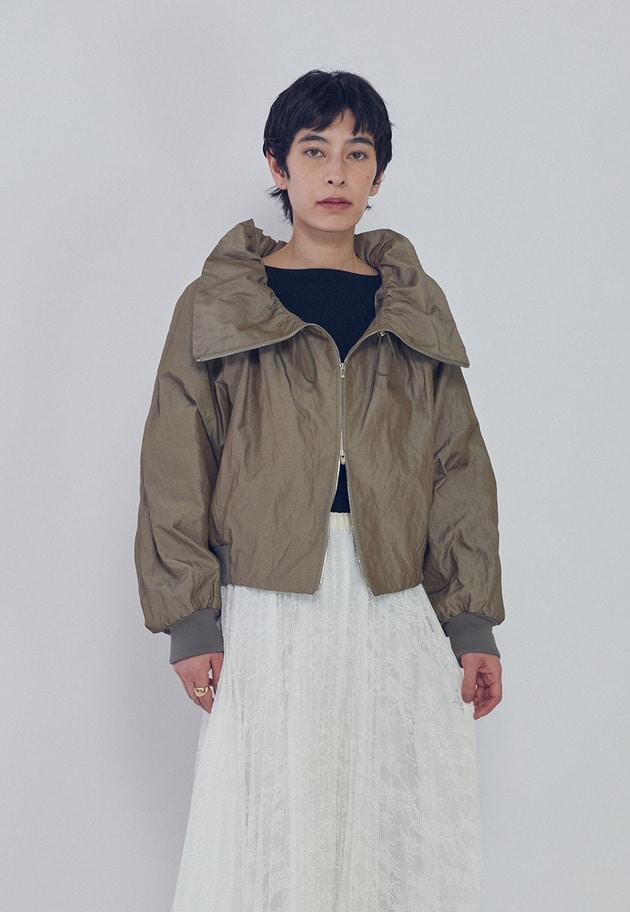 Gruppocinqueメモリーツイルブルゾン 詳細画像 Khaki 8