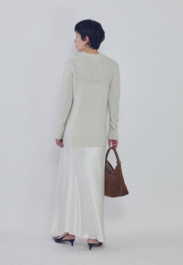 ラメノットウールスリットニット 詳細画像 Offwhite 4