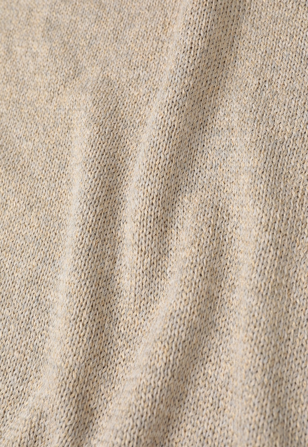 ブライトニットVネックプルオーバー 詳細画像 Beige 12