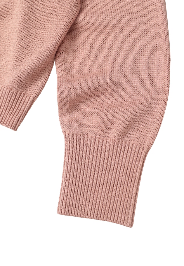 ブライトニットVネックプルオーバー 詳細画像 Pink 14