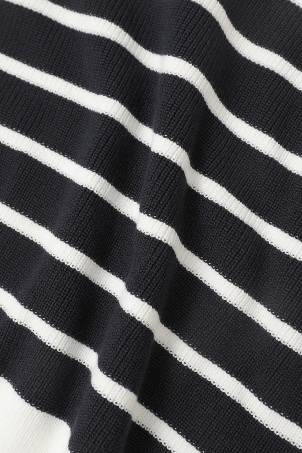 ハイツイストコットンボーダープルオーバー 詳細画像 White 17