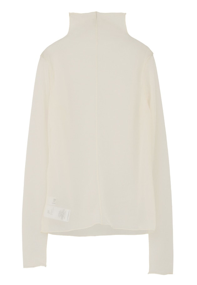 【追加】シアーハイネックカットソー 詳細画像 Offwhite 4