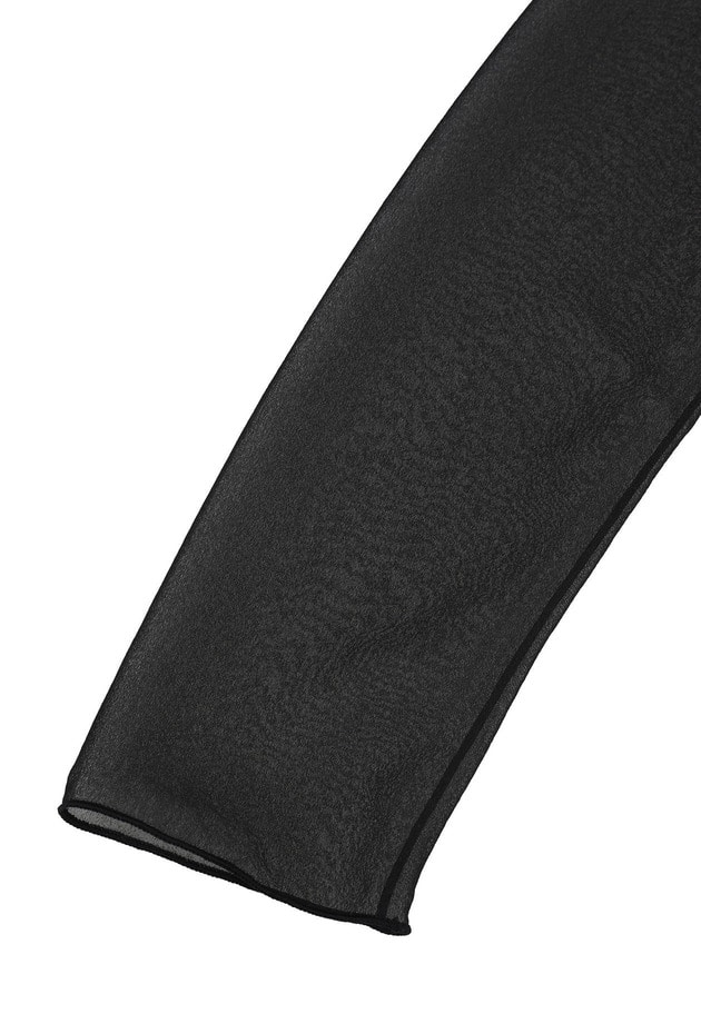 【追加予約】シアーハイネックカットソー 詳細画像 Black 9