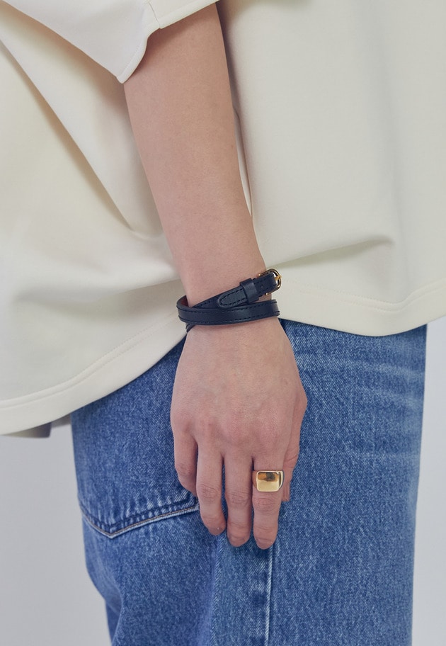 ＜MARY AL TERNA (メアリ オル ターナ)＞ブレスレット 詳細画像 Black 2