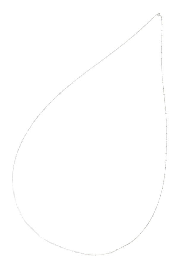 【WEB限定】＜wePERM（ウィパーマ）＞39inch ネックレス（シルバー） 詳細画像 Silver 2