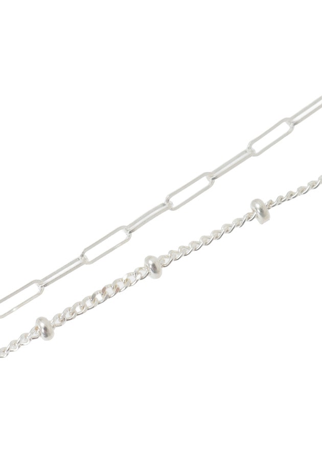 【WEB限定】＜wePERM（ウィパーマ）＞39inch ネックレス（シルバー） 詳細画像 Silver 4