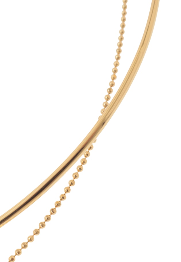 【WEB限定】＜wePERM（ウィパーマ）＞&ldquo;Neat Link&rdquo;チョーカー 1.5mm 詳細画像 Gold 13