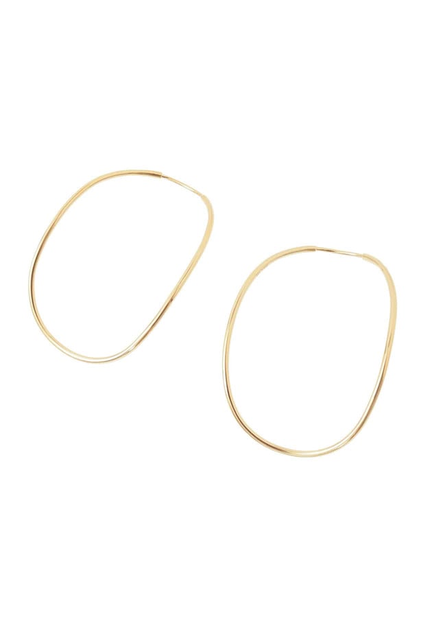 ＜BAR JEWERY（バー ジュエリー）＞"CONTOUR&rdquo;ピアス（両耳） 詳細画像 Gold 1