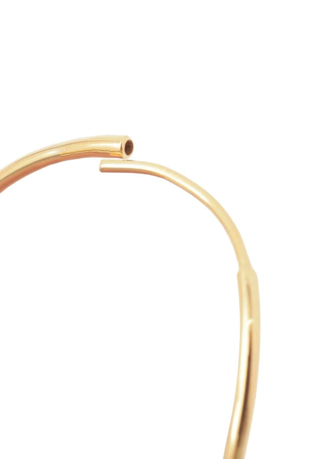 ＜BAR JEWERY（バー ジュエリー）＞"CONTOUR&rdquo;ピアス（両耳） 詳細画像 Gold 3