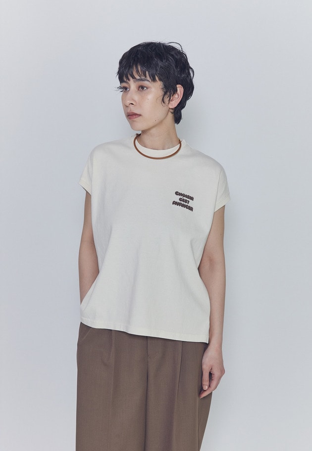 ＜Bijou R.I (ビジューアールアイ)＞レザーチョーカーネックレス 詳細画像 Camel 2