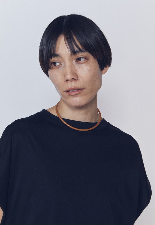 ＜Bijou R.I (ビジューアールアイ)＞レザーチョーカーネックレス 詳細画像 Camel 5