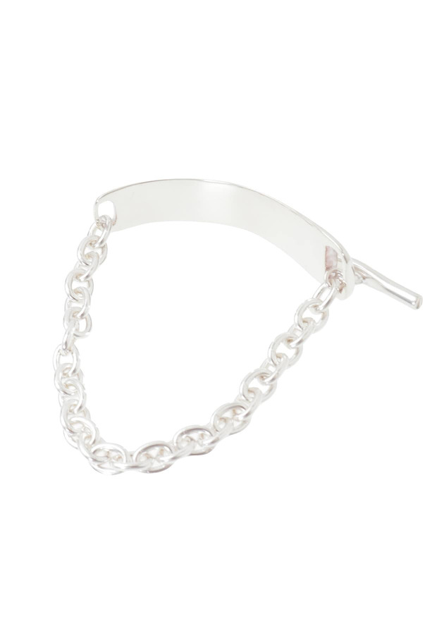 ＜Lemme.（レム）＞プレートチェーンブレスレット 詳細画像 Silver 7