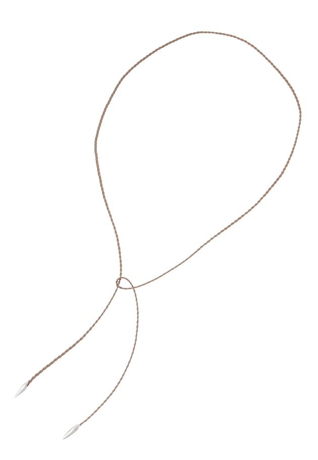 ＜Lemme.（レム）＞別注&ldquo;Braid&rdquo;チョーカー 詳細画像 Brown 11