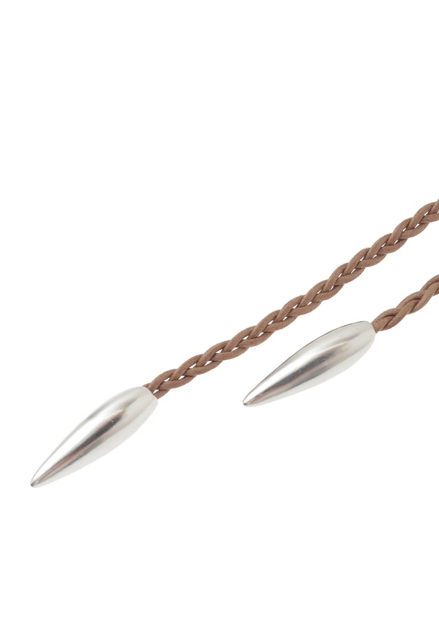 ＜Lemme.（レム）＞別注&ldquo;Braid&rdquo;チョーカー 詳細画像 Brown 13