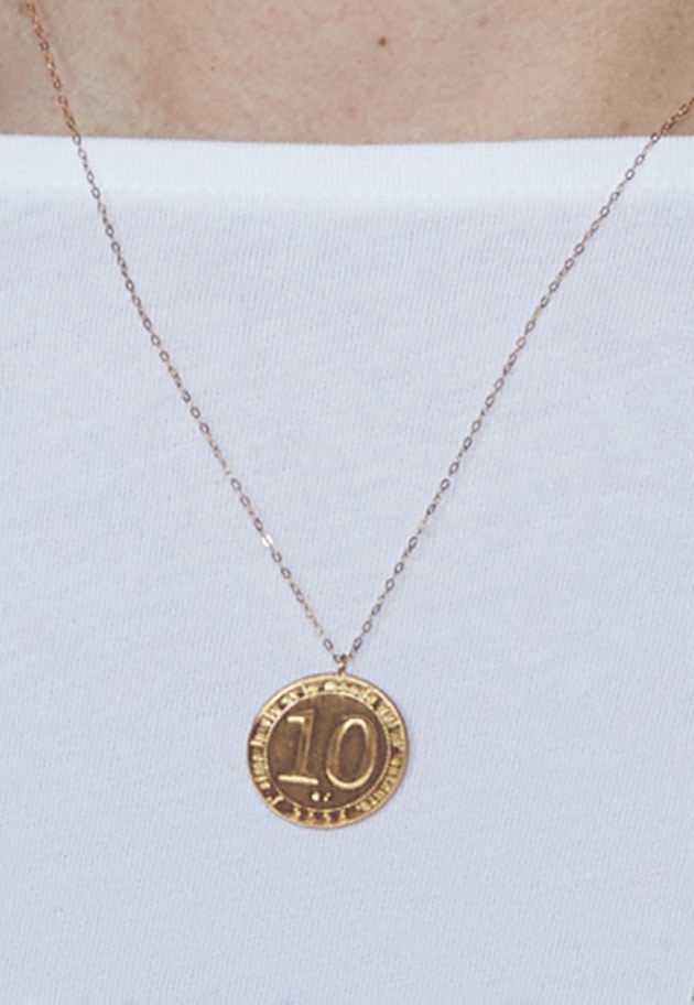 【予約】＜Lemme.（レム）＞別注1erコインチョーカー 詳細画像 Gold 3