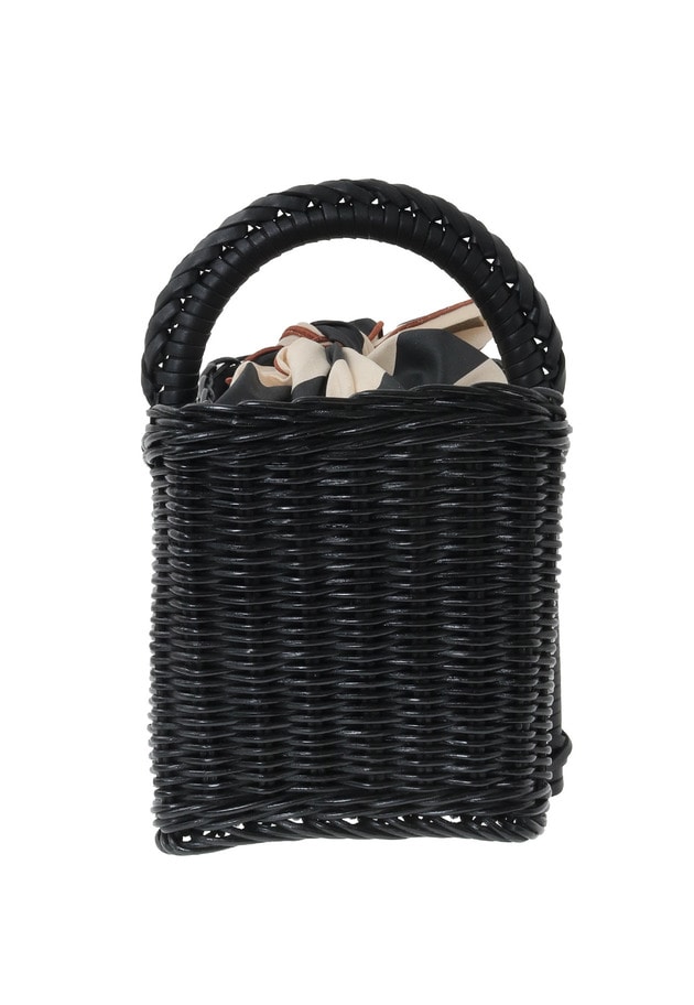 ＜A VACATION (ア ヴァケーション)＞"SEESAW RTN S"カゴバッグ 詳細画像 Black 2