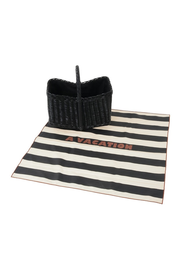 ＜A VACATION (ア ヴァケーション)＞"SEESAW RTN S"カゴバッグ 詳細画像 Black 5