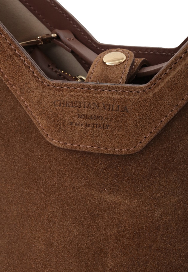 ＜CHRISTIAN VILLA（クリスチャンヴィラ）＞ハンドバッグ 詳細画像 Brown 10