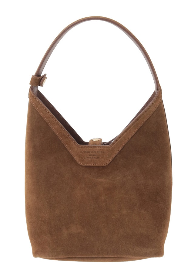 ＜CHRISTIAN VILLA（クリスチャンヴィラ）＞ハンドバッグ 詳細画像 Brown 6