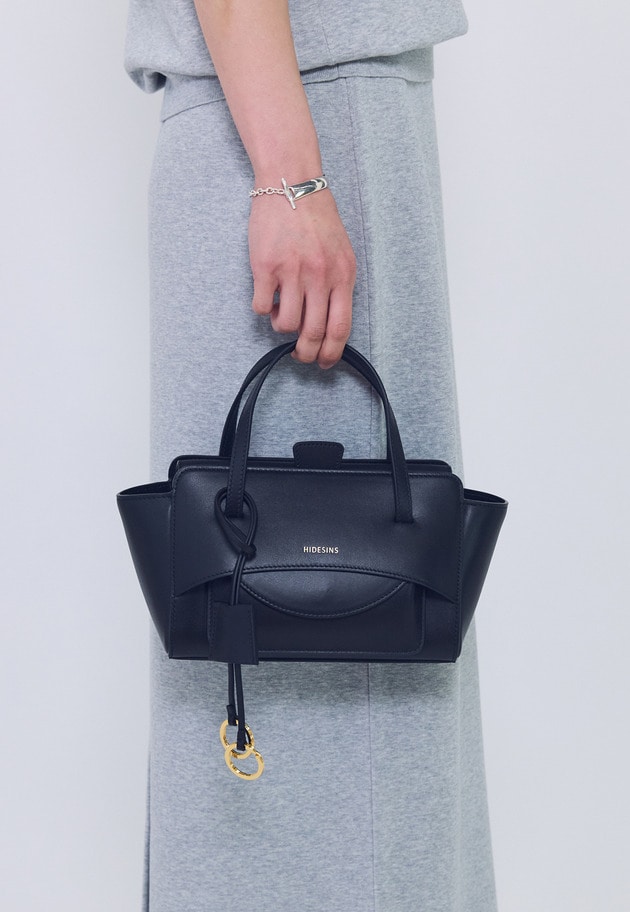 ＜HIDESIGN（ハイドサイン）＞ハンドバッグ 詳細画像 Black 1
