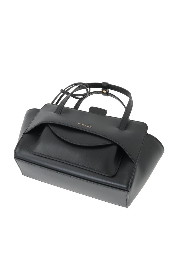 ＜HIDESIGN（ハイドサイン）＞ハンドバッグ 詳細画像 Black 12
