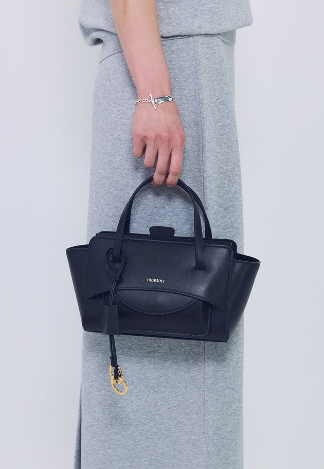 ＜HIDESIGN（ハイドサイン）＞ハンドバッグ 詳細画像 Black 2