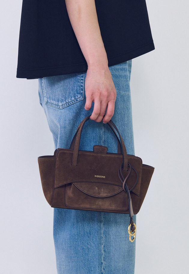 ＜HIDESIGN（ハイドサイン）＞ハンドバッグ 詳細画像 Beige 3