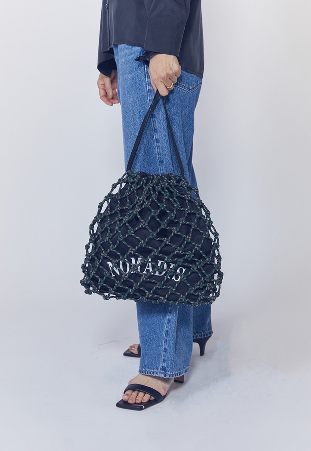 ＜NOMADIS (ノマディス)＞"TREK NET&rdquo;巾着型バッグ 詳細画像 Green 1