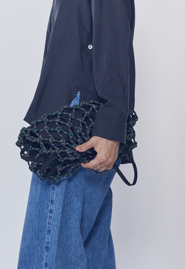 ＜NOMADIS (ノマディス)＞"TREK NET&rdquo;巾着型バッグ 詳細画像 Green 3