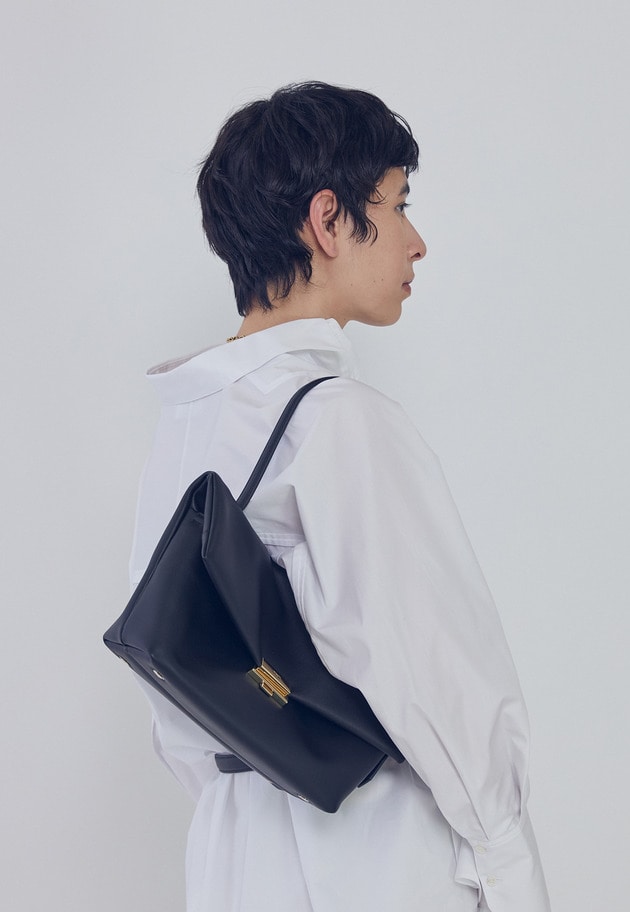 【予約】＜PUNTI（プンティ）＞"GRAFT-FLAP&rdquo;ショルダーバッグ 詳細画像 Black 1