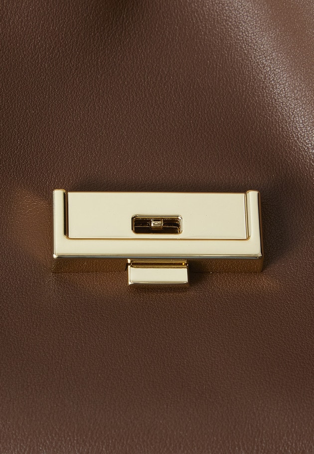 【予約】＜PUNTI（プンティ）＞"GRAFT-FLAP&rdquo;ショルダーバッグ 詳細画像 Brown 10