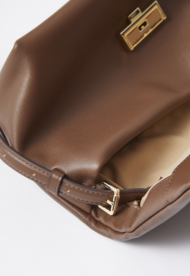 【予約】＜PUNTI（プンティ）＞"GRAFT-FLAP&rdquo;ショルダーバッグ 詳細画像 Brown 7