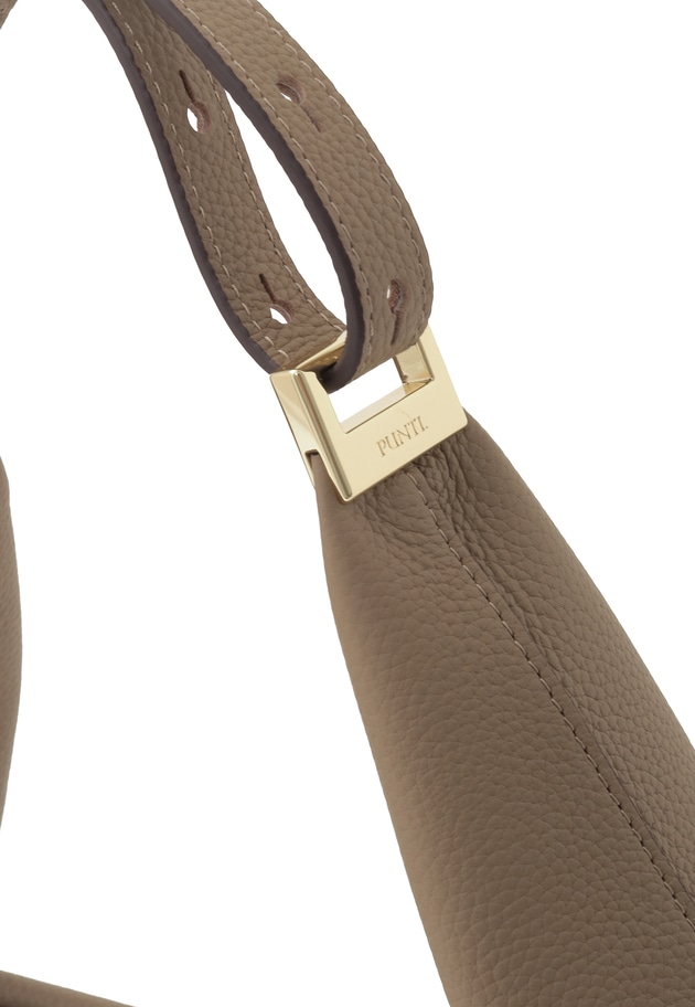 【WEB限定】＜PUNTI（プンティ）＞&ldquo;OVOLO&rdquo;ショルダーバッグ 詳細画像 Beige 14