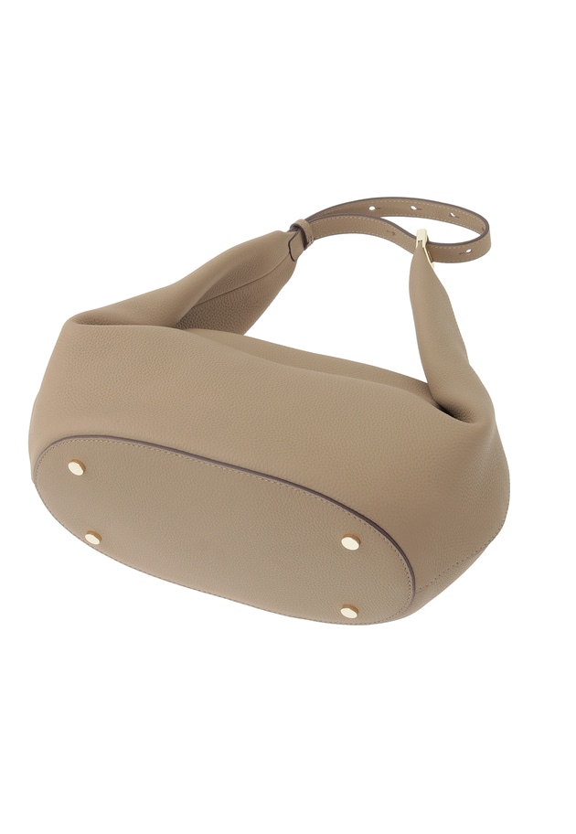 【WEB限定】＜PUNTI（プンティ）＞&ldquo;OVOLO&rdquo;ショルダーバッグ 詳細画像 Beige 17