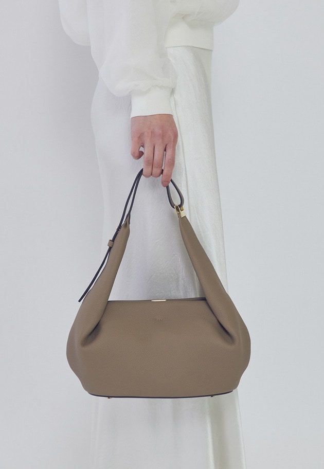 【予約・WEB限定】＜PUNTI（プンティ）＞"OVOLO&rdquo;ショルダーバッグ 詳細画像 Beige 2
