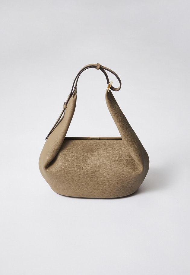 【予約・WEB限定】＜PUNTI（プンティ）＞"OVOLO&rdquo;ショルダーバッグ 詳細画像 Beige 4