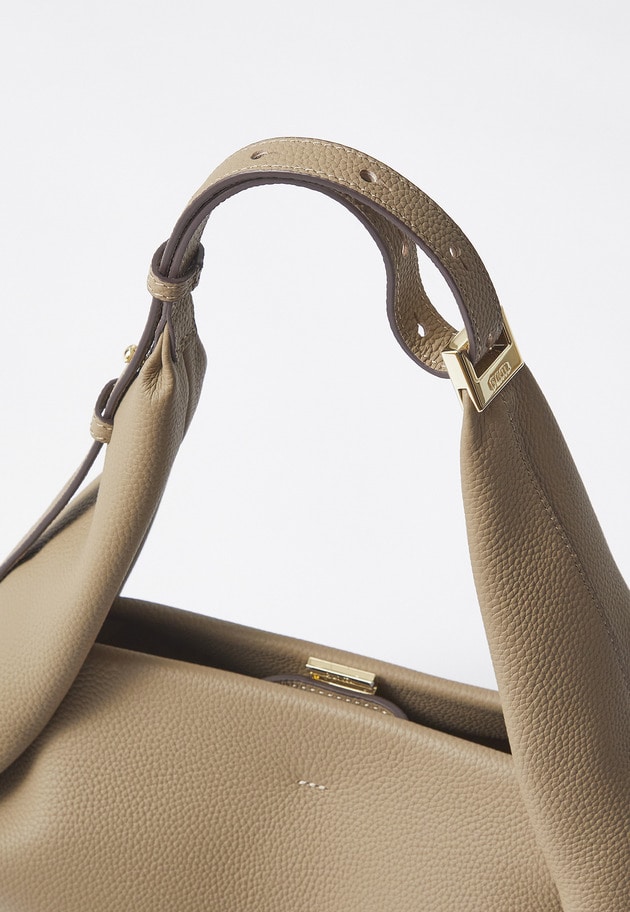 【予約・WEB限定】＜PUNTI（プンティ）＞"OVOLO&rdquo;ショルダーバッグ 詳細画像 Beige 6