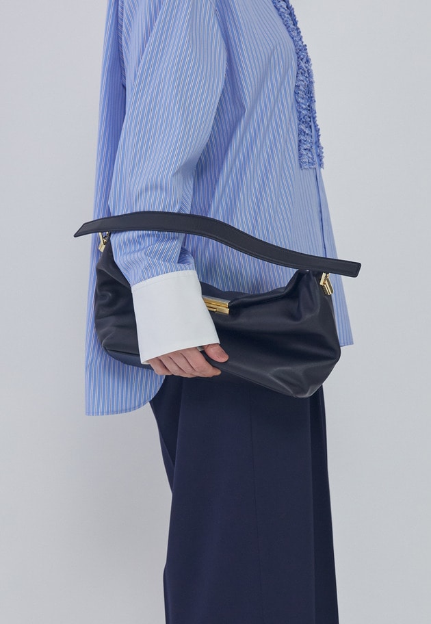 【予約・WEB限定】＜PUNTI（プンティ）＞"GRAFT-BOX&rdquo;ハンドバッグ 詳細画像 Black 2