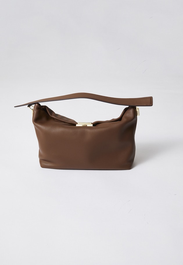 【予約・WEB限定】＜PUNTI（プンティ）＞"GRAFT-BOX&rdquo;ハンドバッグ 詳細画像 Brown 6