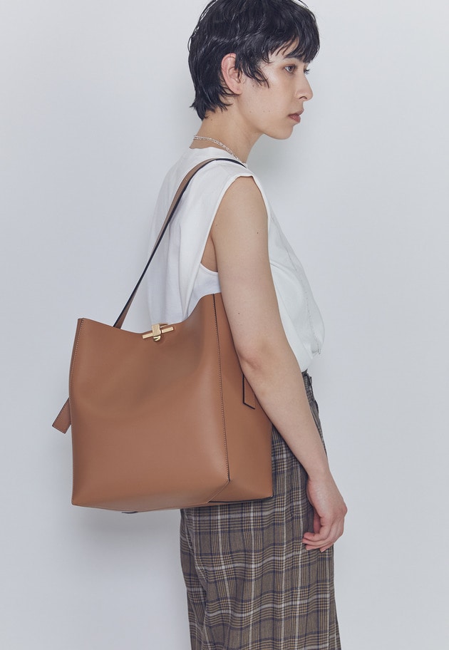 ＜ZANCHETTI / ザンケッティ＞"BNG&rdquo;ショルダーバッグ 詳細画像 Brown 2