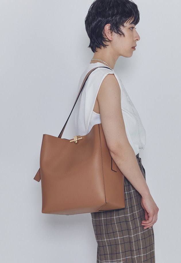 ＜ZANCHETTI / ザンケッティ＞"BNG&rdquo;ショルダーバッグ 詳細画像 Brown 3