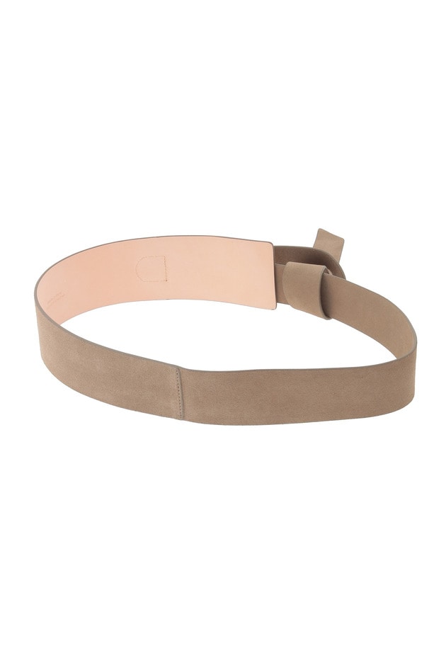 ＜ATELIER AMBOISE (アトリエ アンボワーズ)＞スエードベルト 詳細画像 Camel 5