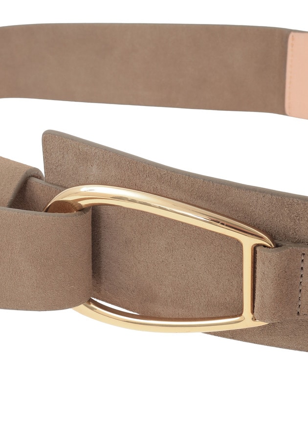 ＜ATELIER AMBOISE (アトリエ アンボワーズ)＞スエードベルト 詳細画像 Camel 6