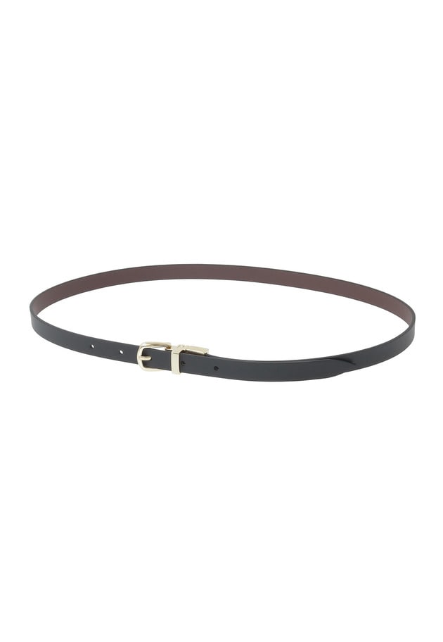 ＜LEFIJE (レフィエ)＞&ldquo;RVC Tresor&rdquo;ベルト（ブラック&times;ブラウン） 詳細画像 Brown 1