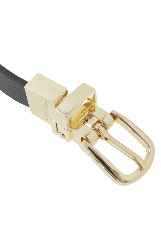 ＜LEFIJE (レフィエ)＞&ldquo;RVC Tresor&rdquo;ベルト（ブラック&times;ブラウン） 詳細画像 Brown 6